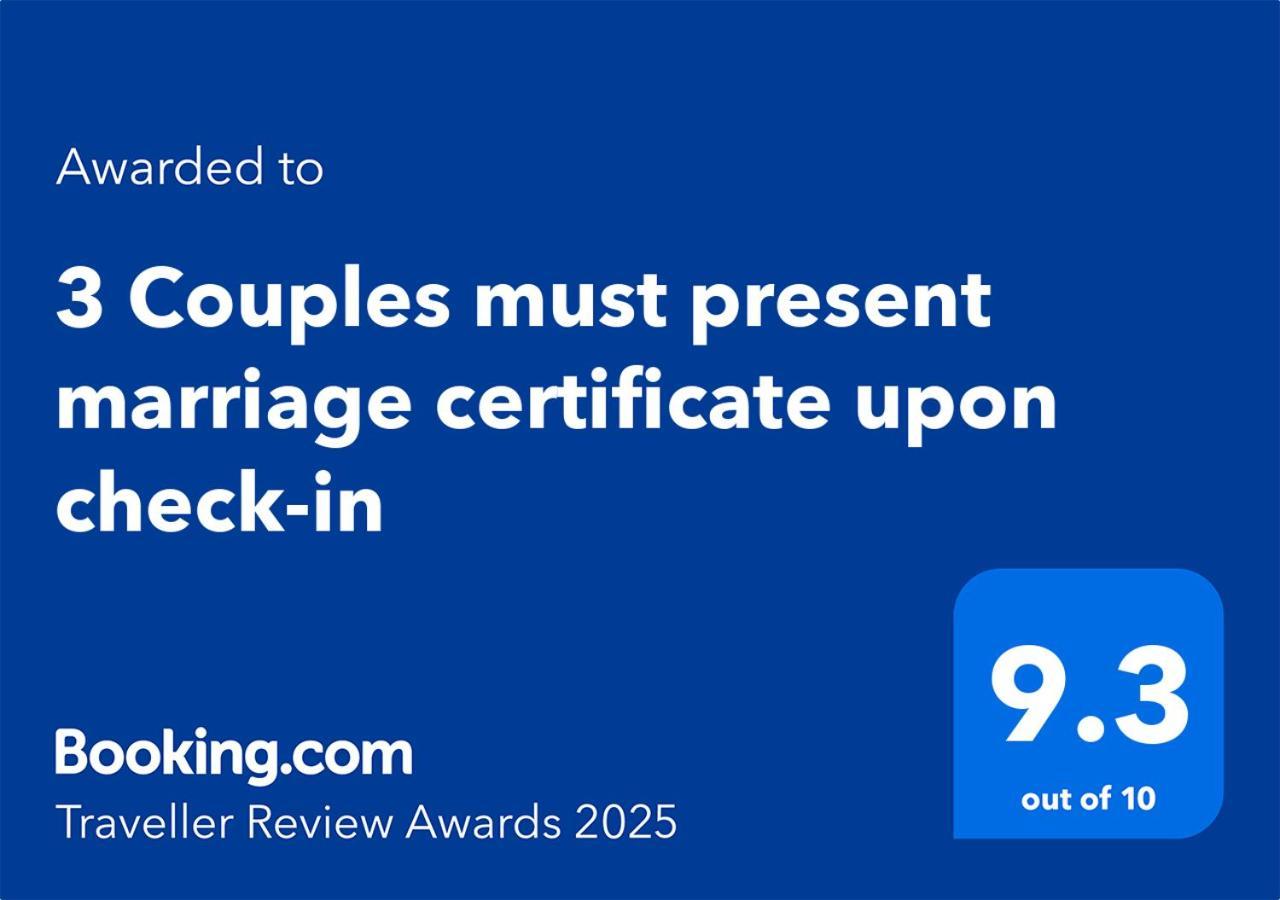 Homestay 3 Couples Must Present Marriage Certificate Upon Check-in